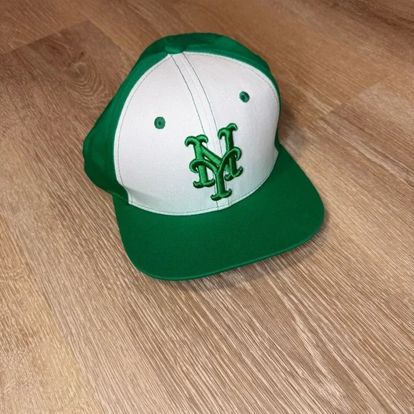 Cotopaxi Hat Men New York Mets Baseball Green Shamrock Irish Snapback Streetwear - Picture 1 of 3